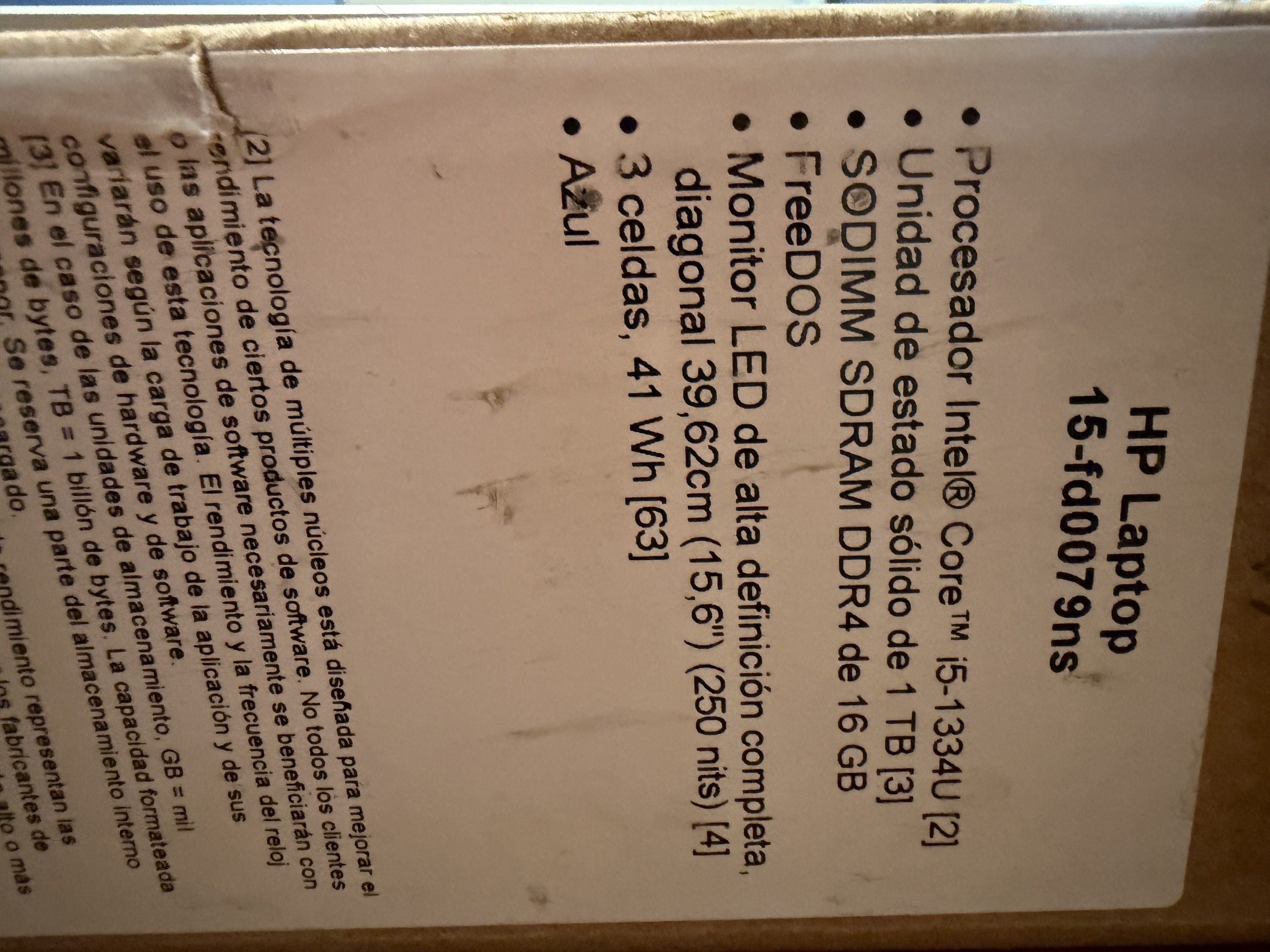 HP 15-fd0079ns i5 15” 1tb 16gb COMO NUEVO - Imagen 5
