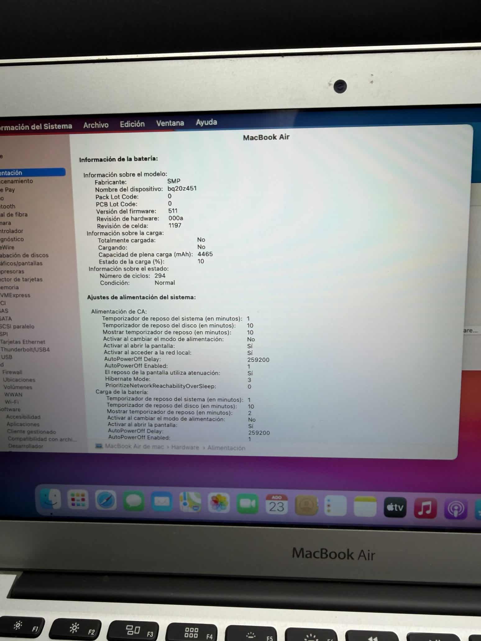 MACBOOK AIR 11” i7 256gb (A1465) - Imagen 7